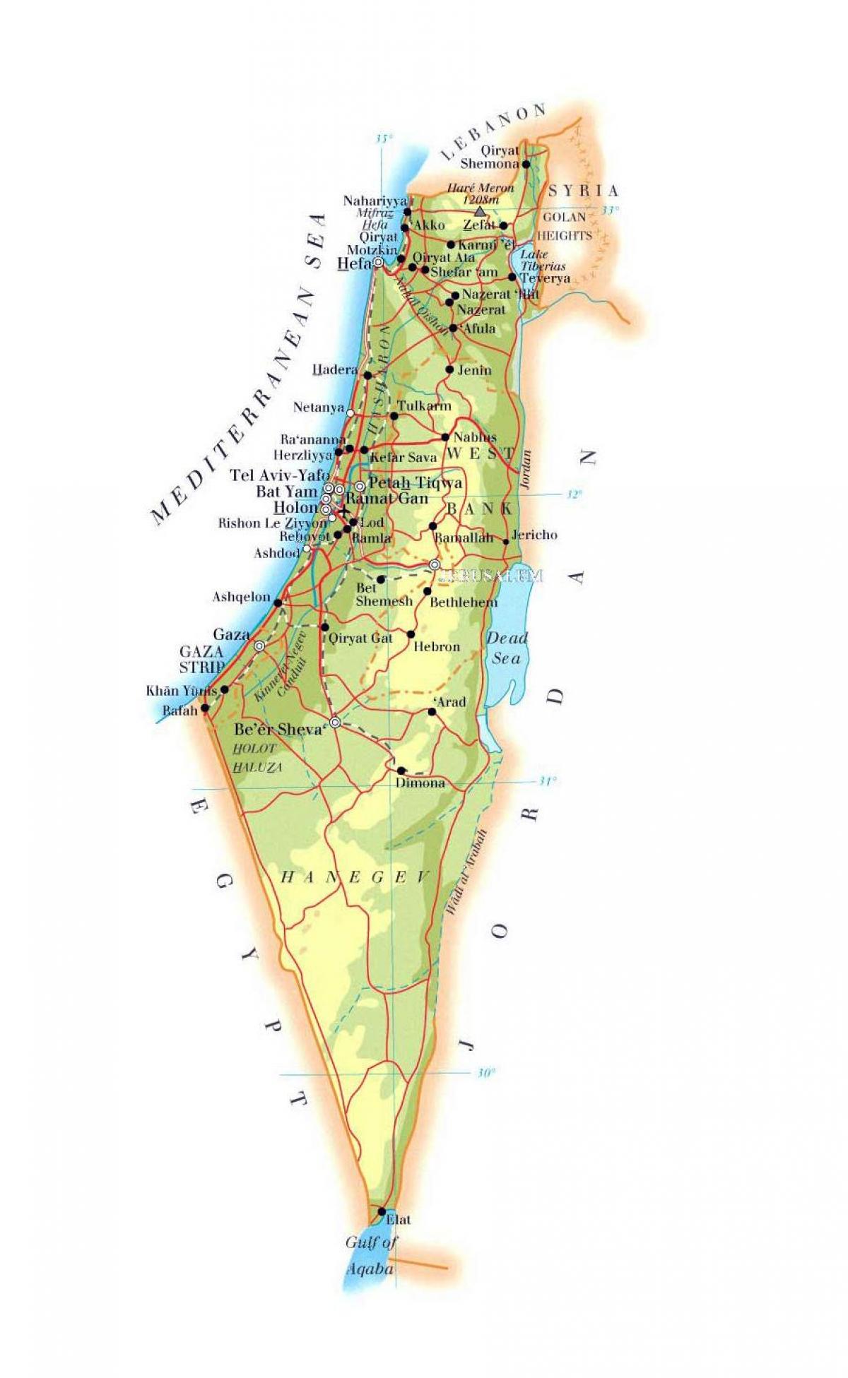 以色列地貌图