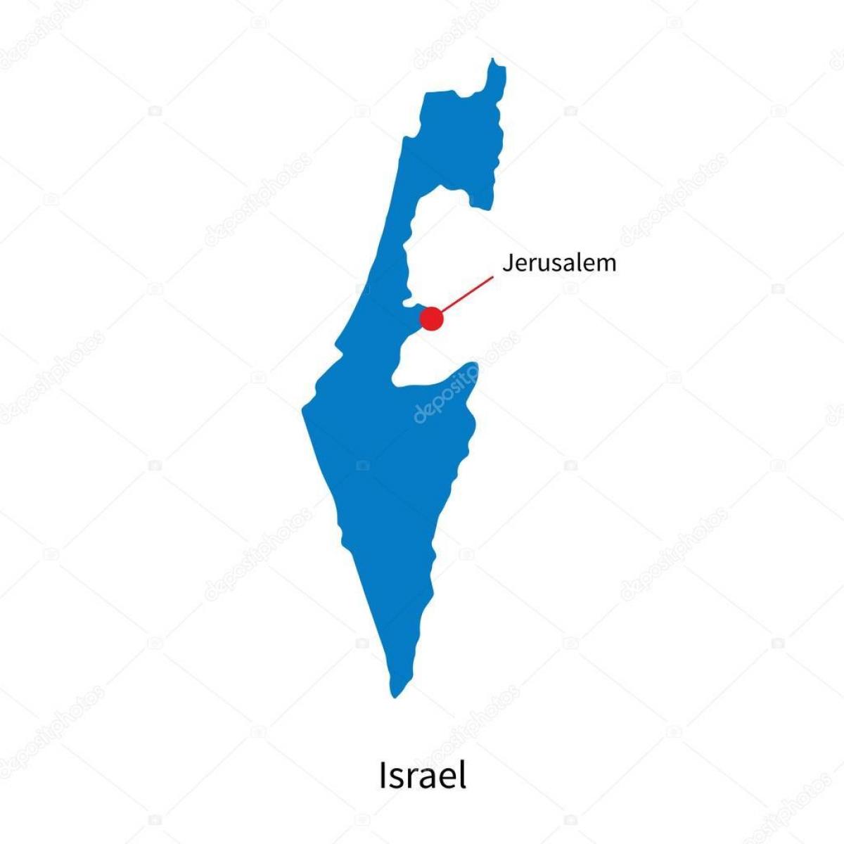 以色列首都地图